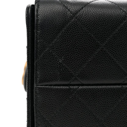 Chanel Caviar Quilted Small Chanel 25 Handbag Black 12 of 12