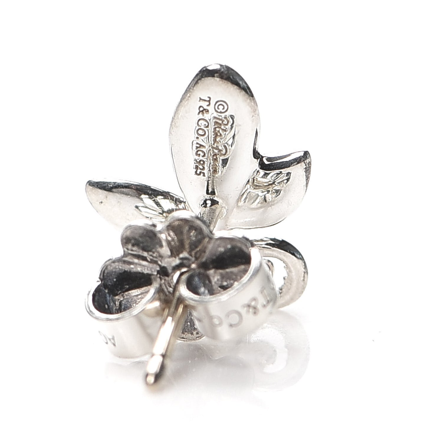 Sterling Silver Paloma Picasso Olive Leaf Earrings