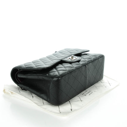 Chanel Caviar Quilted Jumbo Double Flap Black 4 of 8