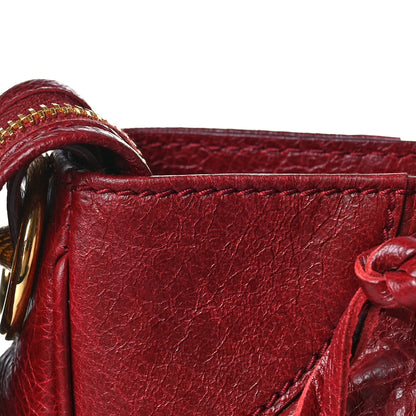 Balenciaga Agneau Giant 12 Gold Hardware Velo Rouge Cerise 13 of 15
