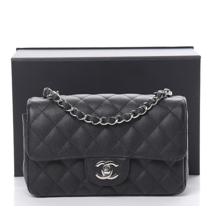 Chanel Caviar Quilted Mini Rectangular Flap Black 12 of 12