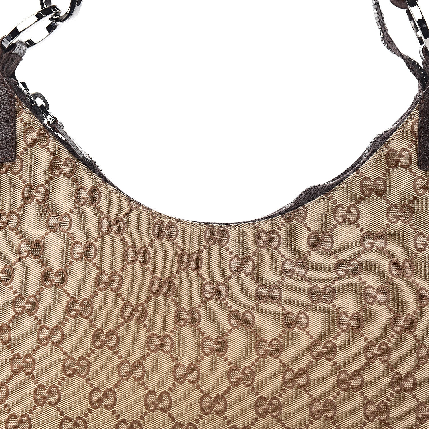 Gucci Monogram Shoulder Bag Dark Brown 9 of 9
