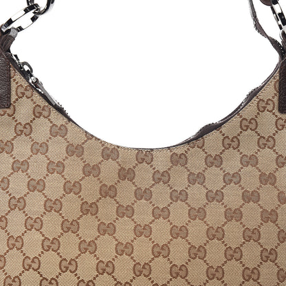 Gucci Monogram Shoulder Bag Dark Brown 9 of 9
