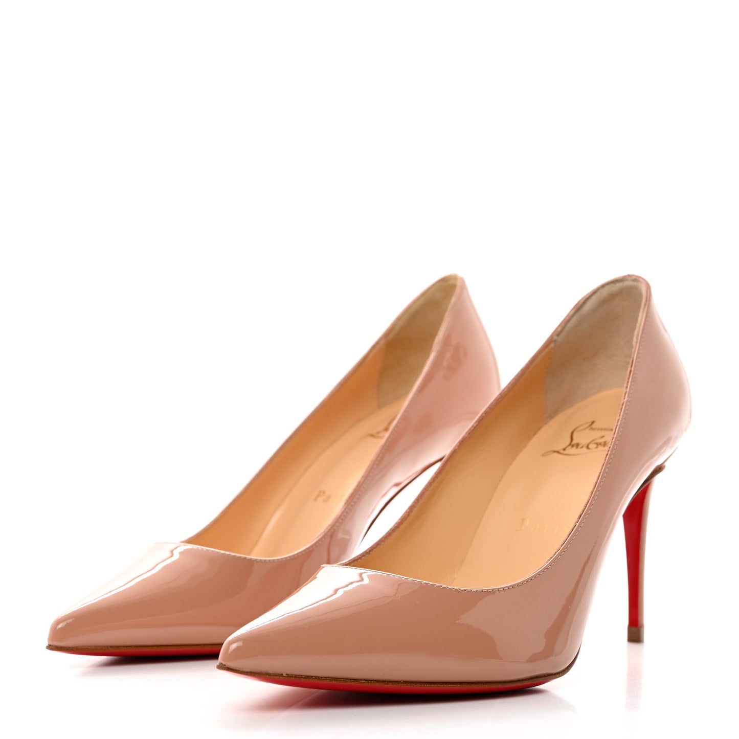 Patent Kate 85 Pumps 35.5 Blush