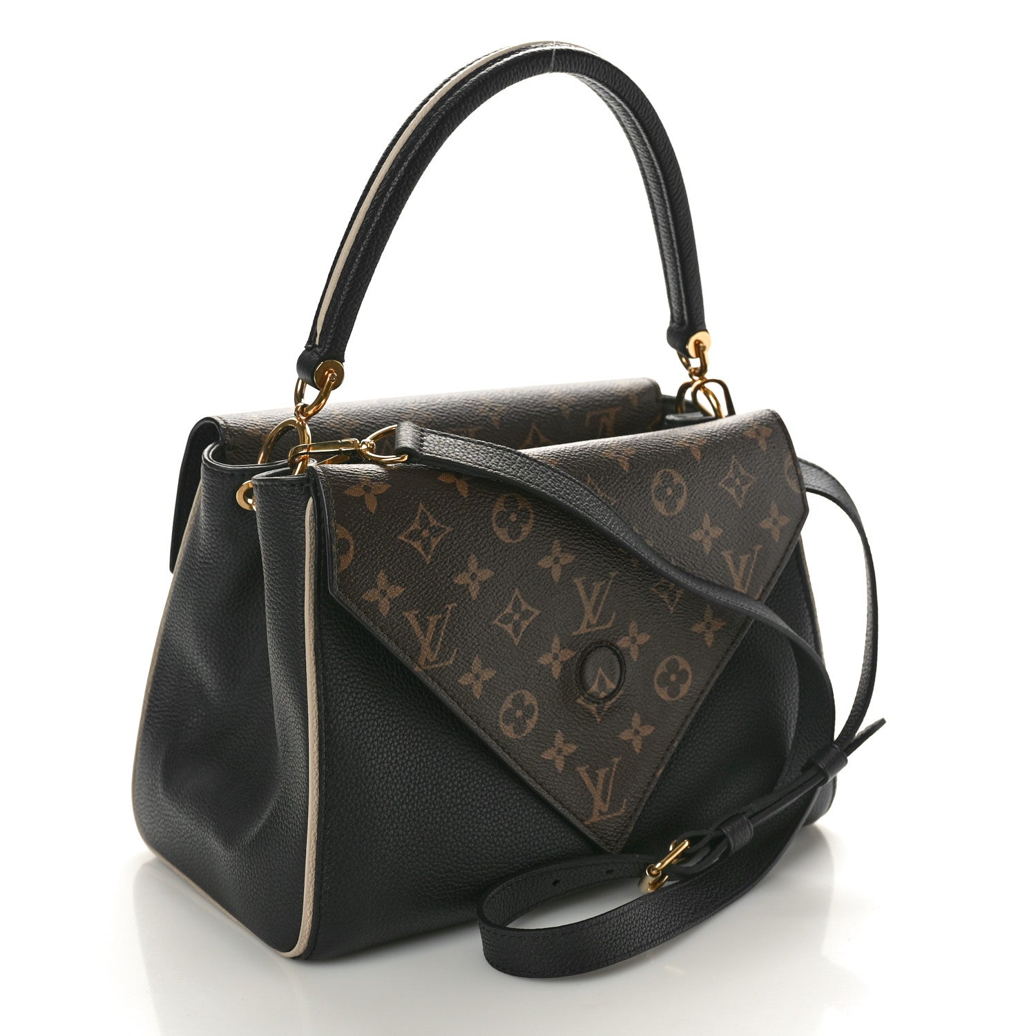 Louis Vuitton Monogram Double V Black 2 of 9