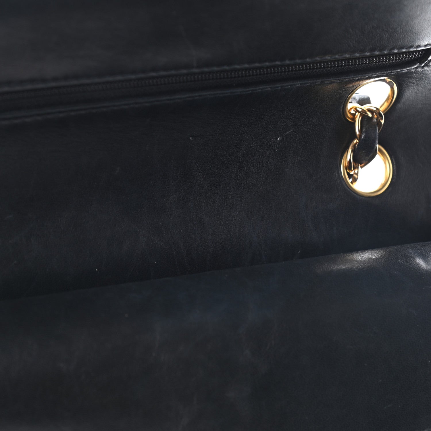 Chanel Lambskin Quilted Small Double Flap Black 12 of 12