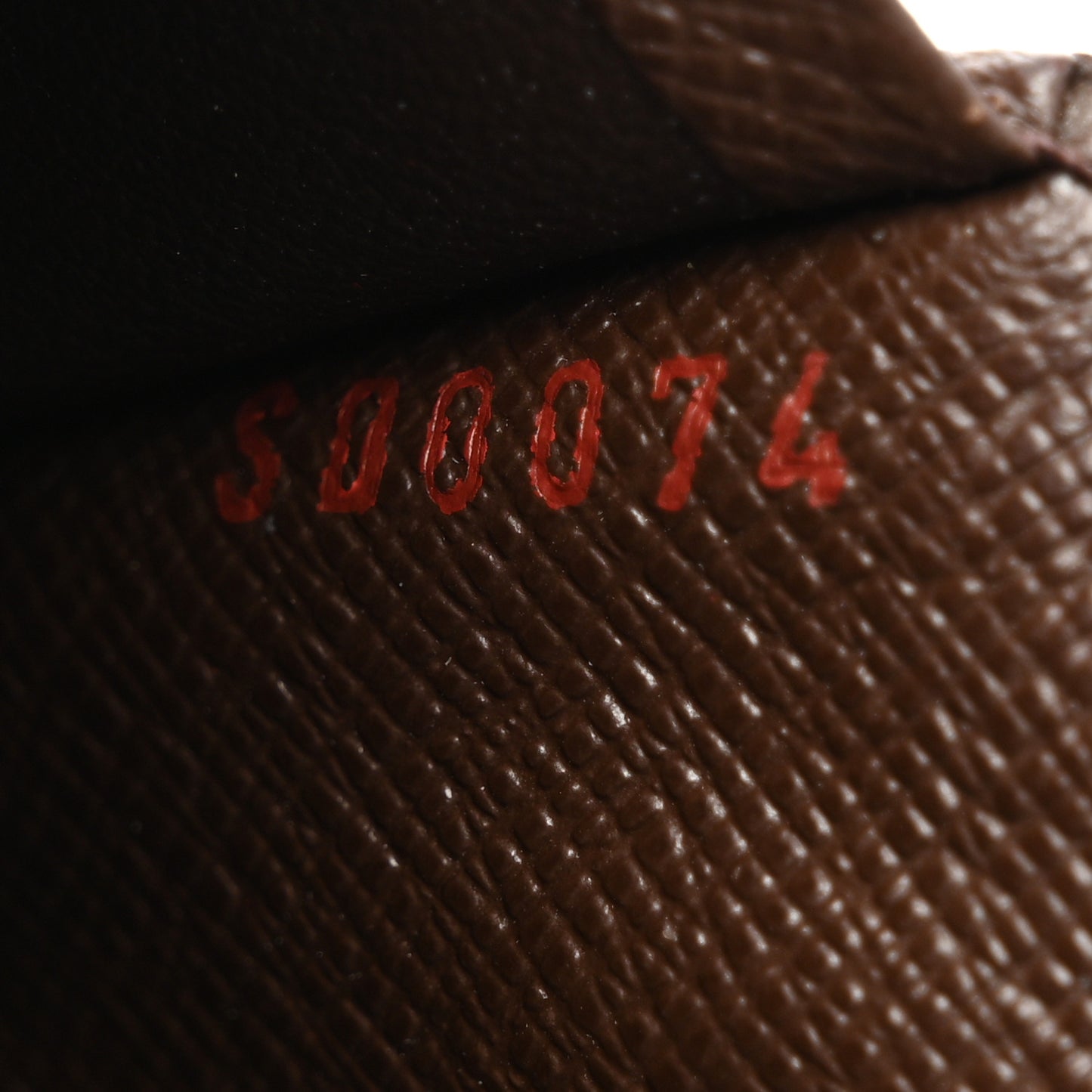 Damier Ebene Checkbook Cover Wallet