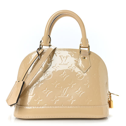 Louis Vuitton Vernis Alma BB Dune 1 of 8