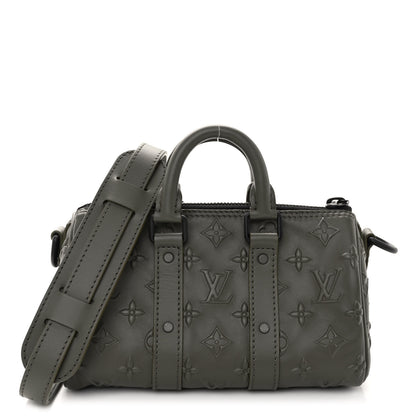 Louis Vuitton Monogram Seal Keepall XS Khaki 1 of 9