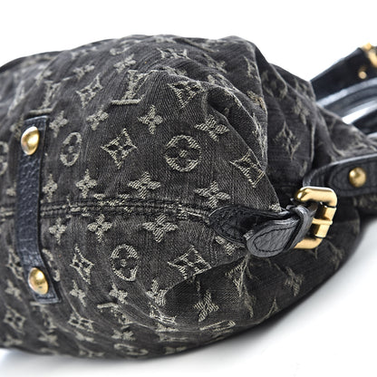 Louis Vuitton Denim Neo Cabby MM Black 10 of 11