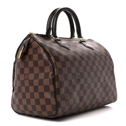 Louis Vuitton Damier Ebene Speedy 30 3 of 14