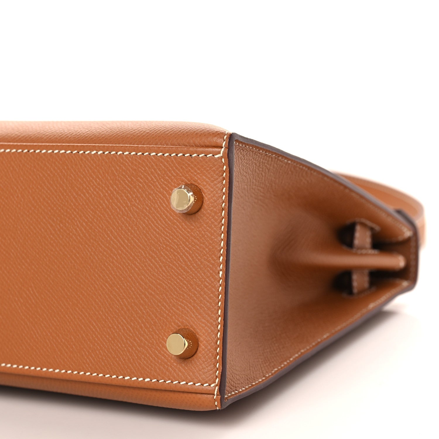 Hermes Epsom Kelly Sellier 25 Gold 9 of 9