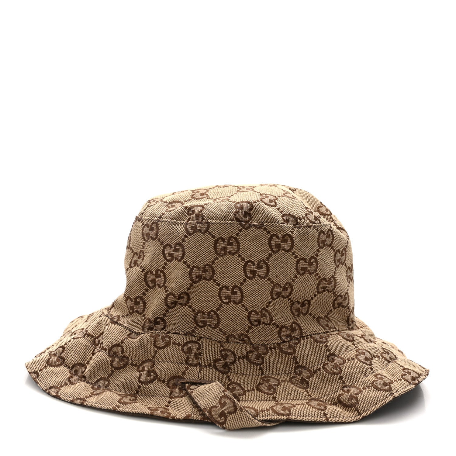 Gucci Canvas Monogram Reversible Bucket Hat Brown 4 of 14