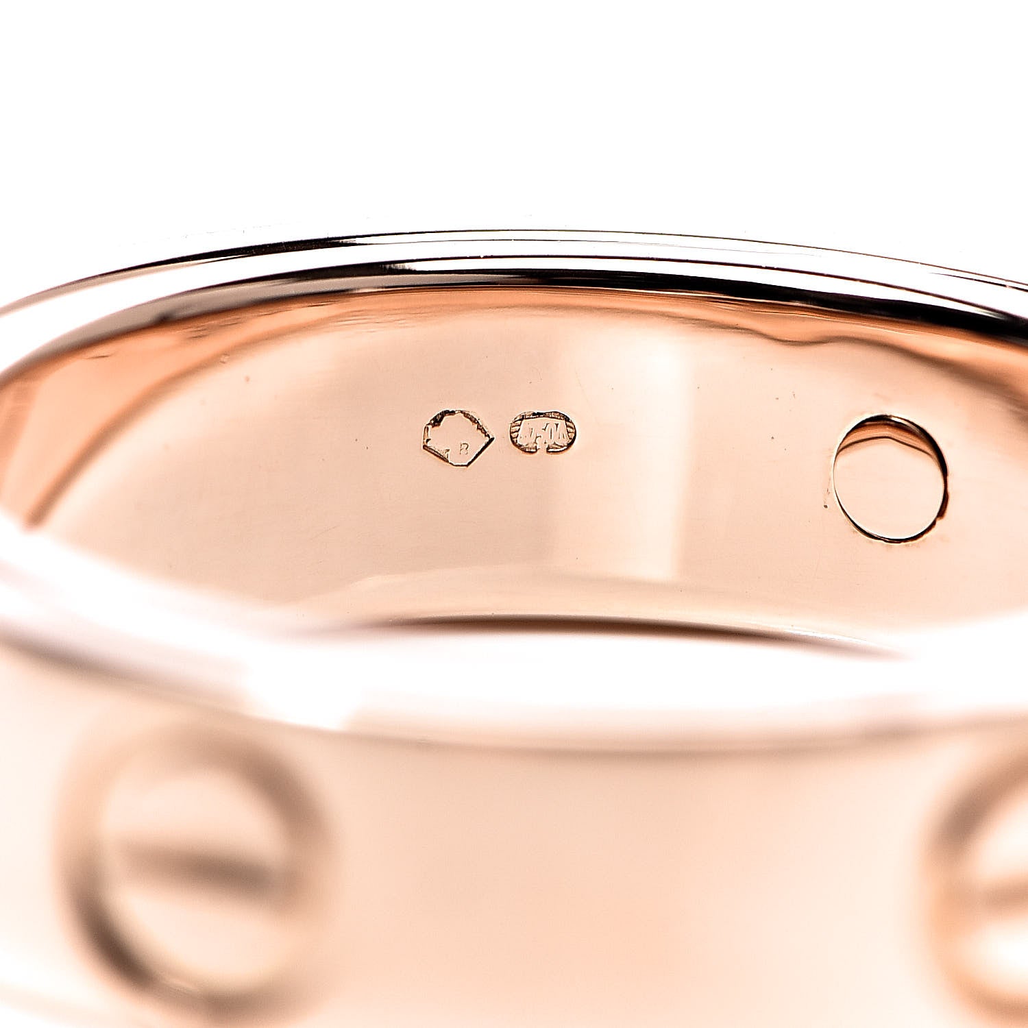Cartier 18K Pink Gold 5.5mm Astro LOVE Ring 53 6.25 6 of 6