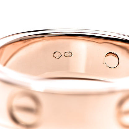 Cartier 18K Pink Gold 5.5mm Astro LOVE Ring 53 6.25 6 of 6