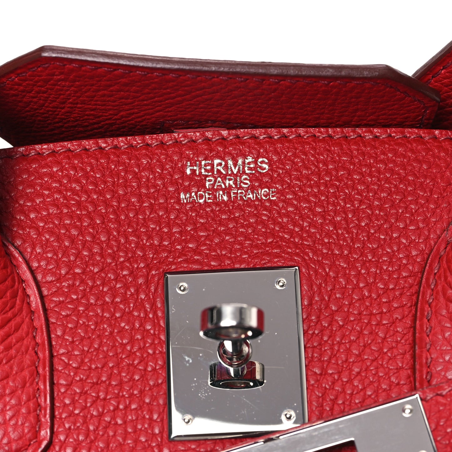 Togo Birkin 35 Rouge Garance
