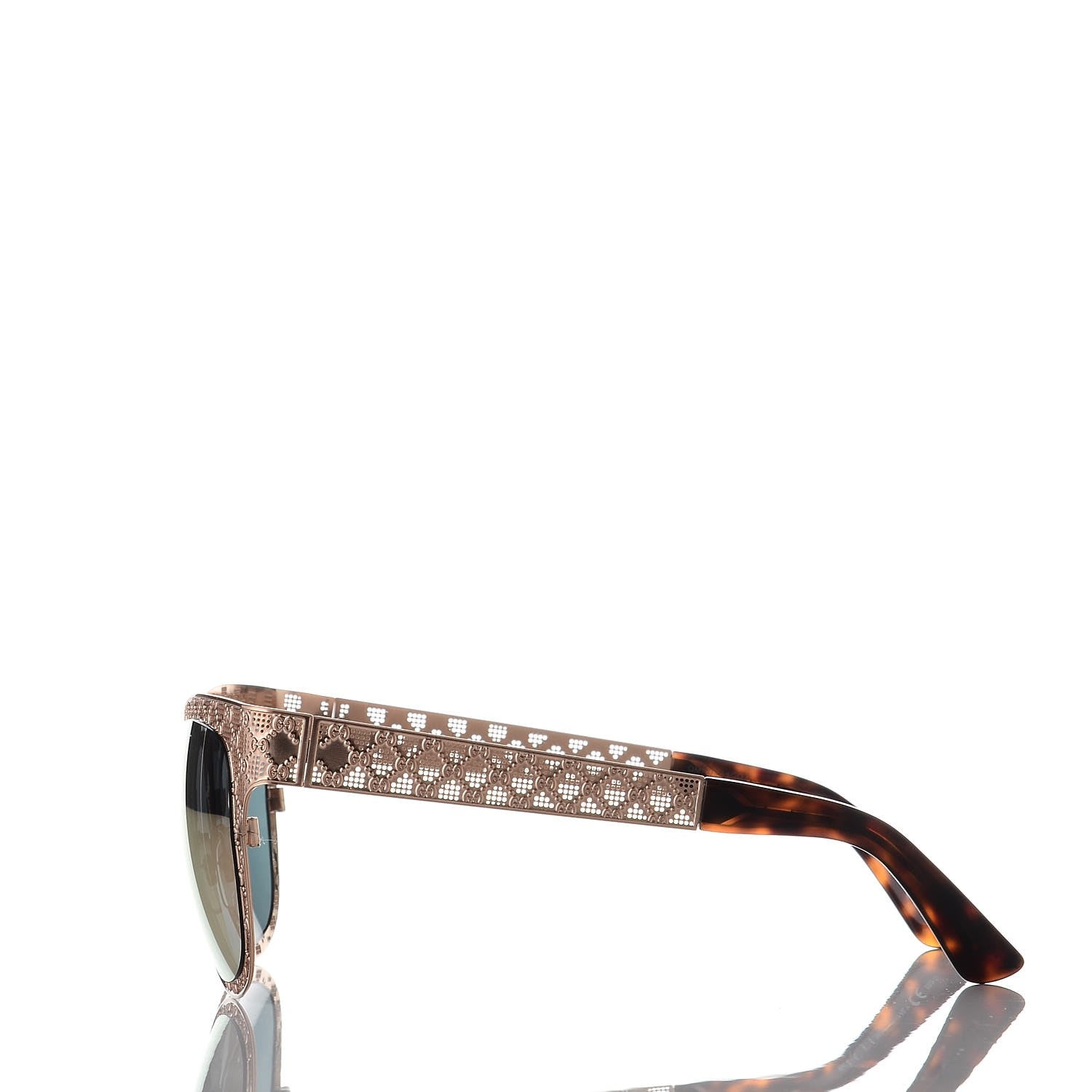 Gucci Mirrored GG 4266/S Sunglasses Copper 3 of 8