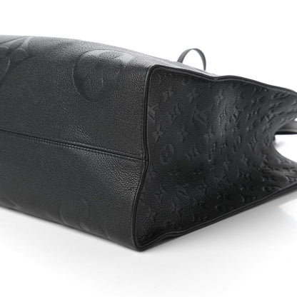 Louis Vuitton Empreinte Monogram Giant Onthego GM Black 7 of 11