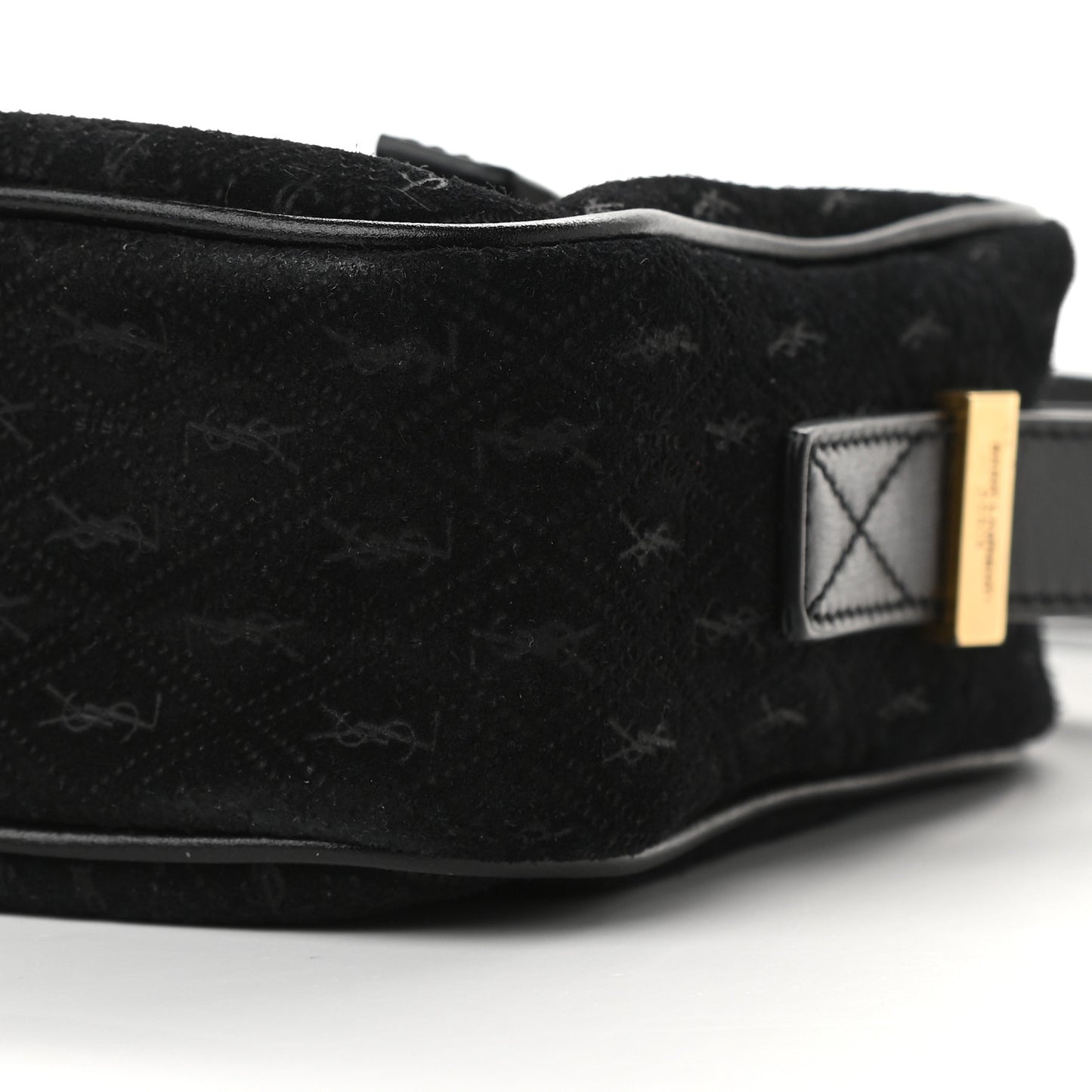 Monogram All Over Camera Bag Black