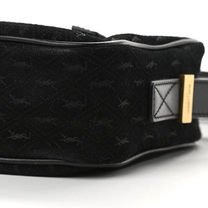 Saint Laurent Monogram All Over Camera Bag Black 8 of 8
