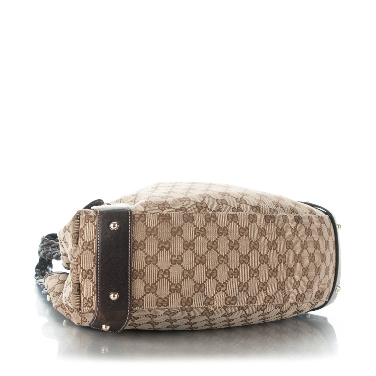 Monogram Medium Pelham Shoulder Bag Dark Brown