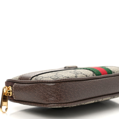 Gucci GG Supreme Monogram Ophidia Belted iPhone Case 85 34 Dark Brown 8 of 10