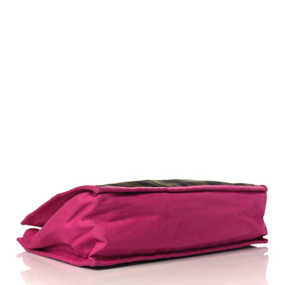 Fendi Pequin Small Shopping Tote Fuchsia 4 of 12