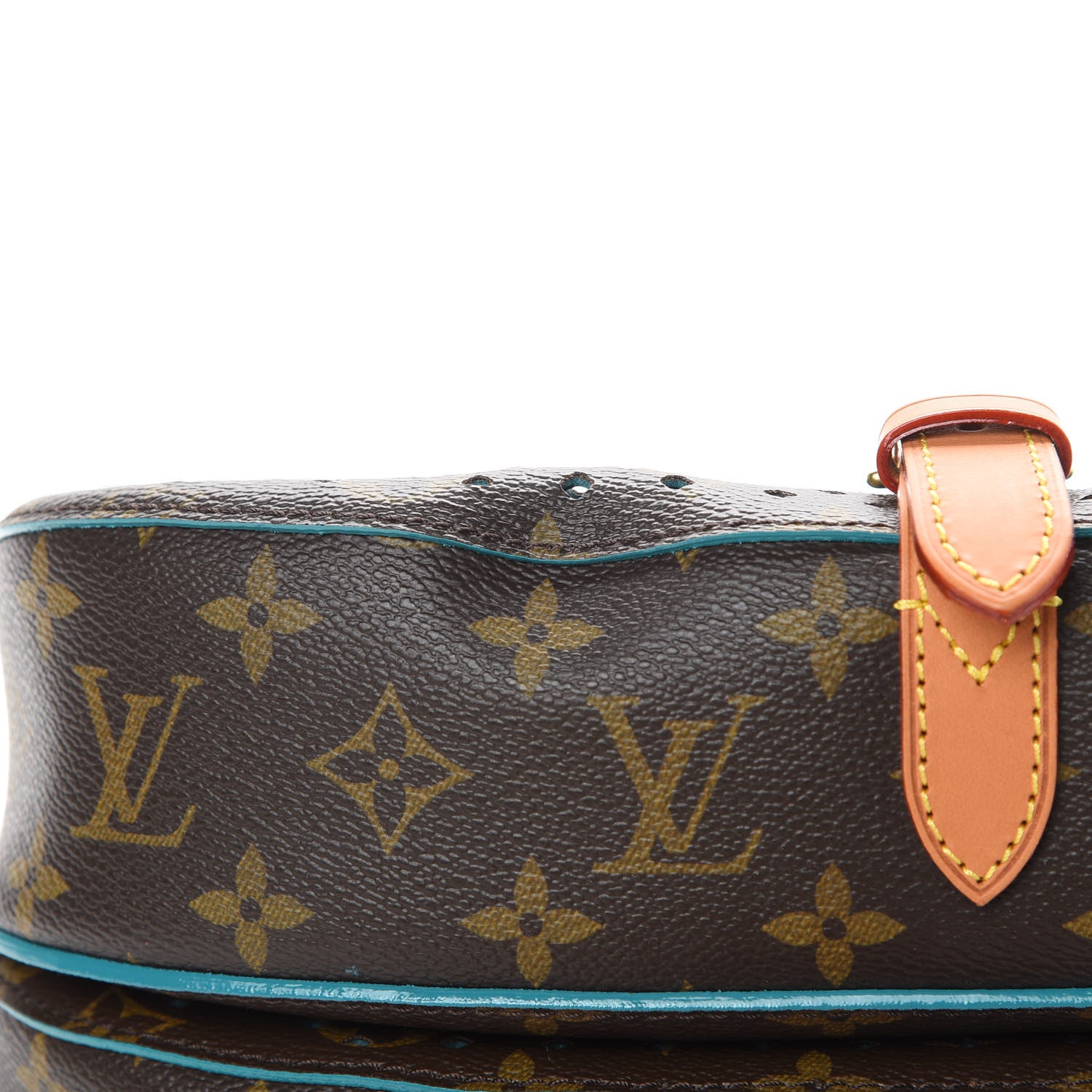 Louis Vuitton Monogram SC Flore Saumur Teal 11 of 11