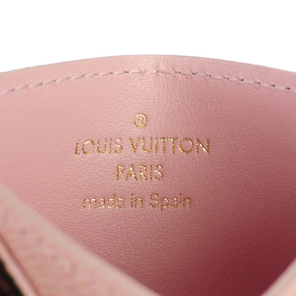 Louis Vuitton Damier Ebene Caissa Card Holder Rose Ballerine 6 of 7