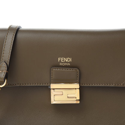 Fendi Vitello Grace Matte Kan U Wallet On Chain Wood 10 of 11