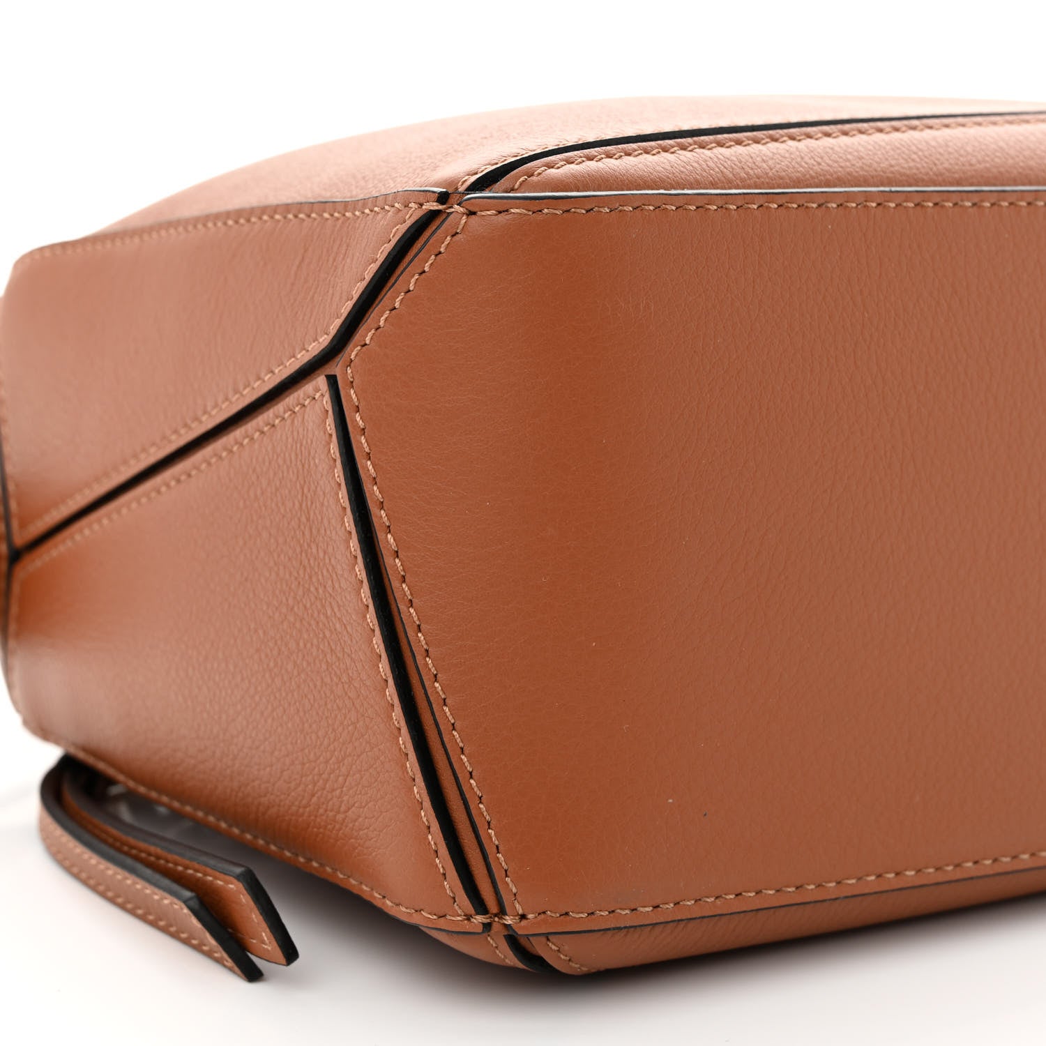 Loewe Calfskin Small Puzzle Bag Tan 9 of 11