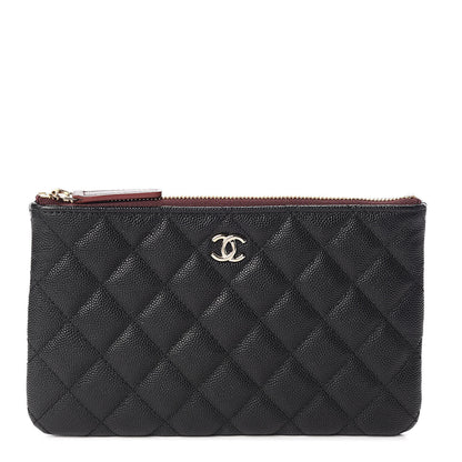 Chanel Caviar Quilted Small Pouch Black 1 of 8