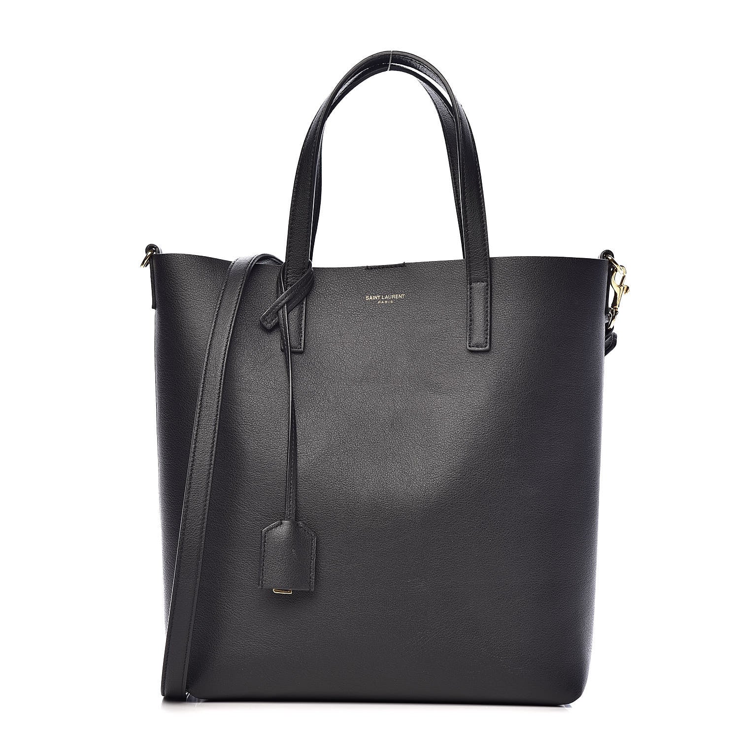 Saint Laurent Calfskin Toy Shopping Tote Black 1 of 13