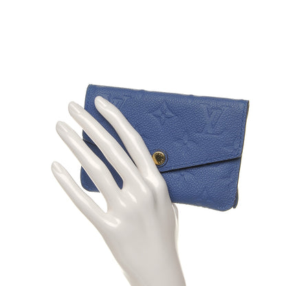 Louis Vuitton Empreinte Key Pouch Denim 2 of 8