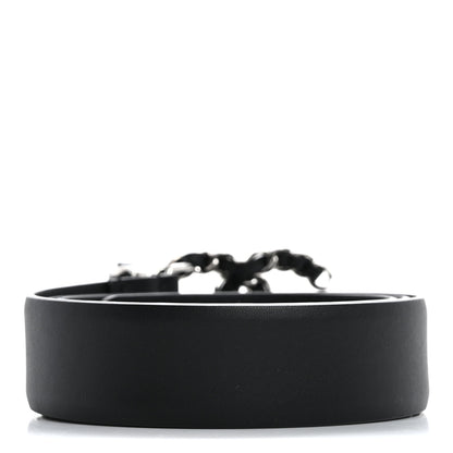 Chanel Lambskin CC Chain Belt 85 34 Black 2 of 7