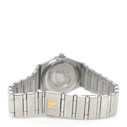 Omega Stainless Steel Diamond Bezel Mother of Pearl 22mm Constellation Quartz Watch 1460.75.00 7 of 14
