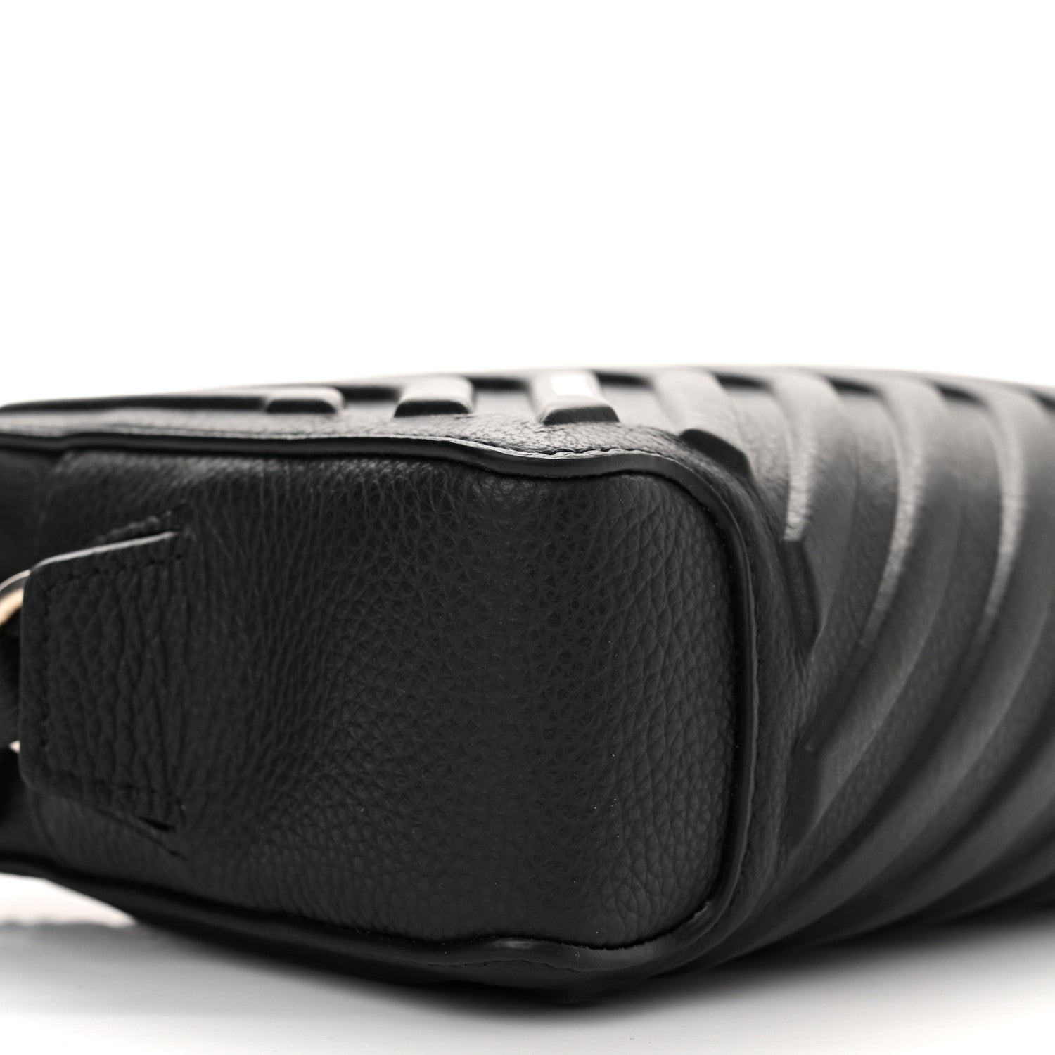 Balenciaga Grained Calfskin Embossed Car Camera Bag Black 8 of 10