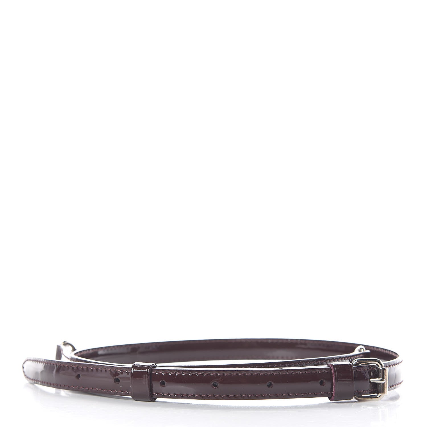 Louis Vuitton Patent 16mm Adjustable Shoulder Strap Amarante 2 of 2