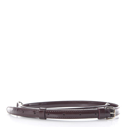 Louis Vuitton Patent 16mm Adjustable Shoulder Strap Amarante 2 of 2