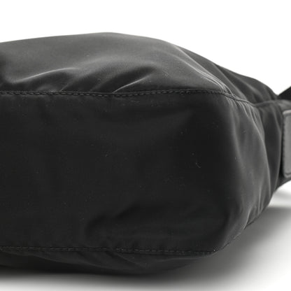 Prada Nylon Vela Flat Messenger Bag Black 8 of 8