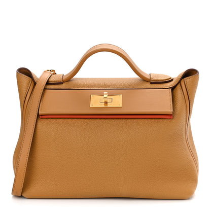 Hermes Togo Swift 24/24 29 Sesame Terre Battue 1 of 10