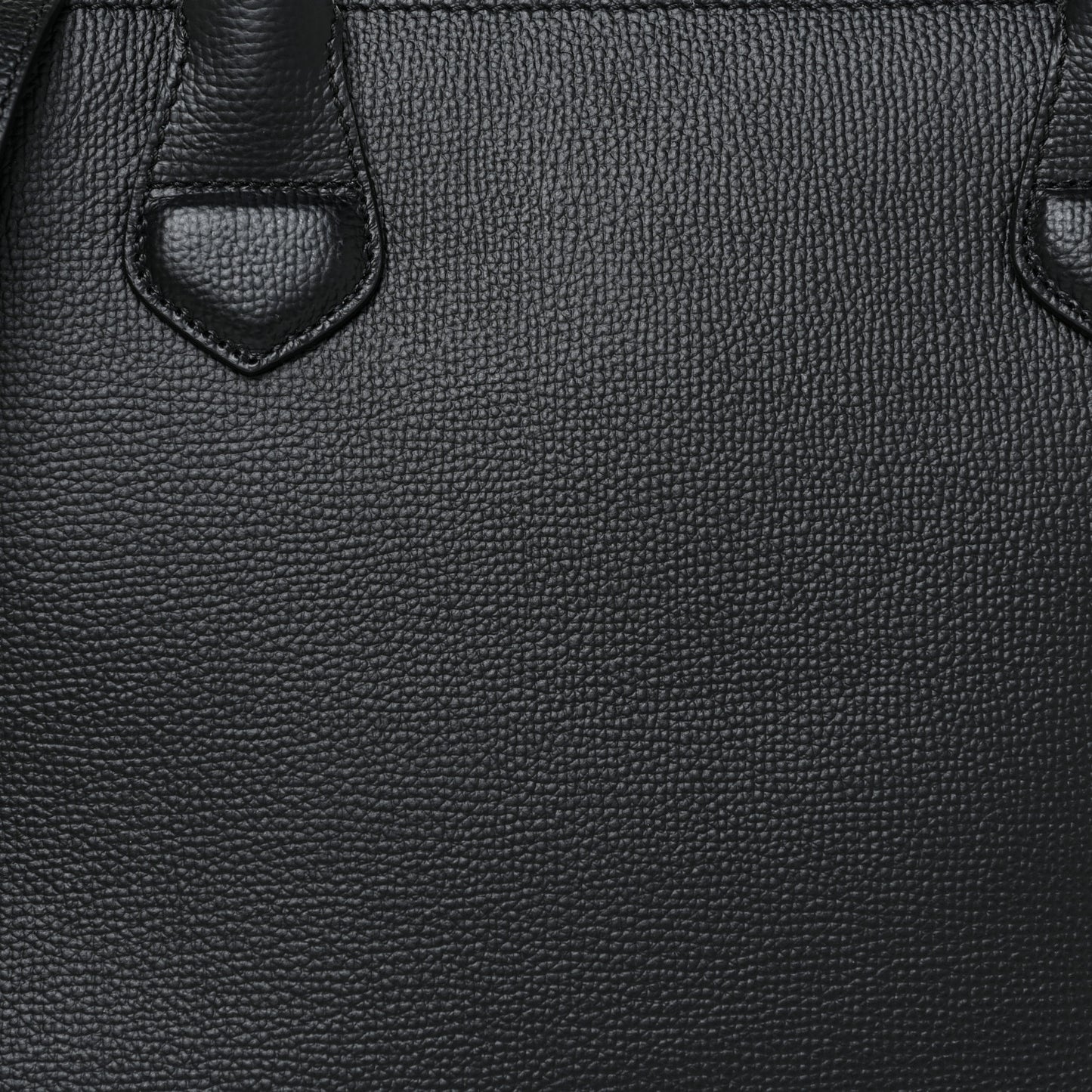 Grainy Calfskin House Check Medium Banner Tote Black