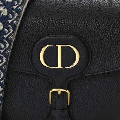Christian Dior Grained Calfskin Large Bobby Flap Black 6 of 14