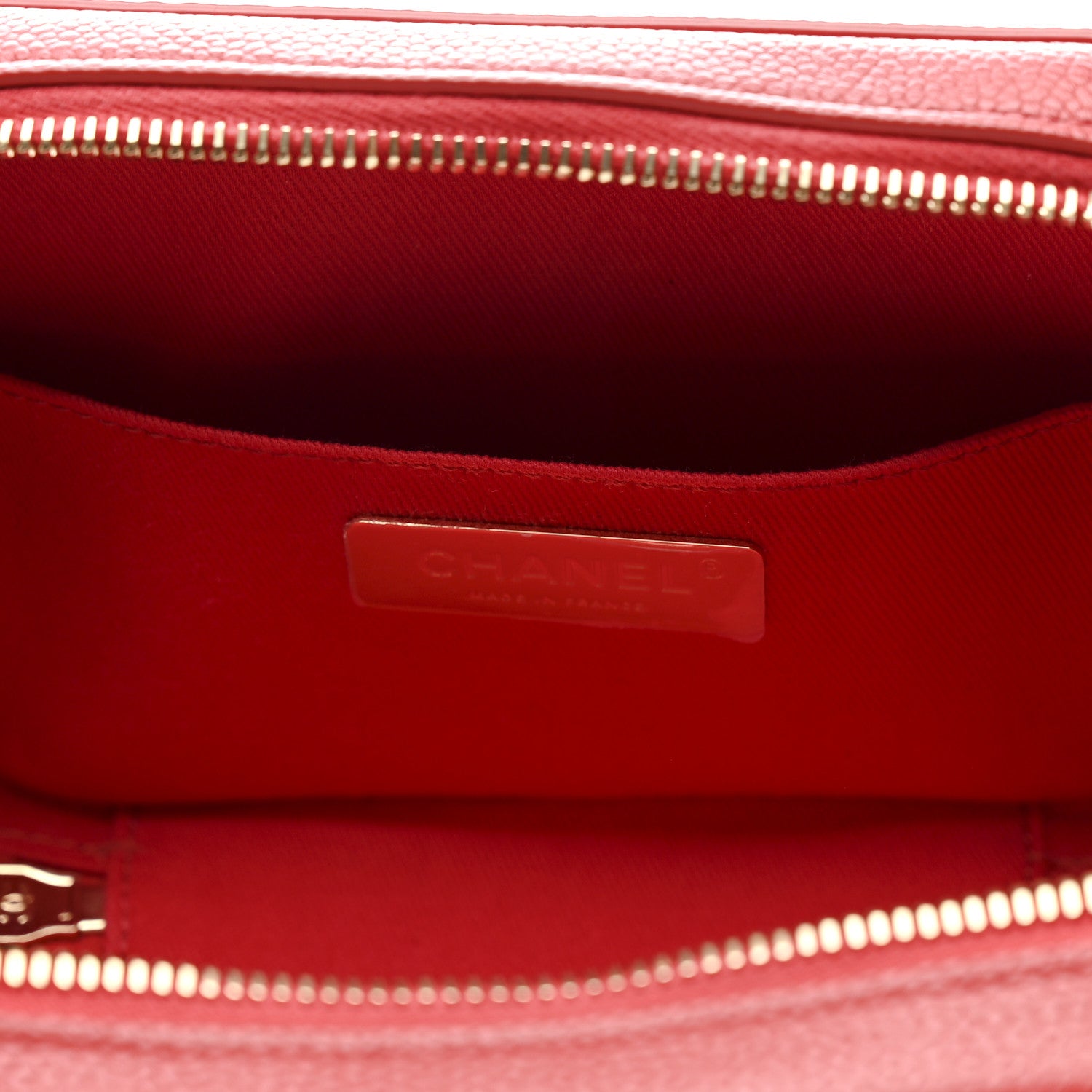 Chanel Caviar Quilted Waist Bag Red 12 of 12