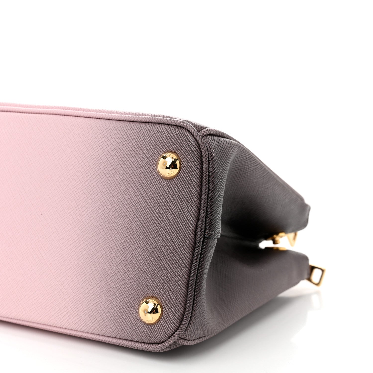 Prada Saffiano Lux Ombre Small Galleria Double Zip Tote Gradient Pink 10 of 10