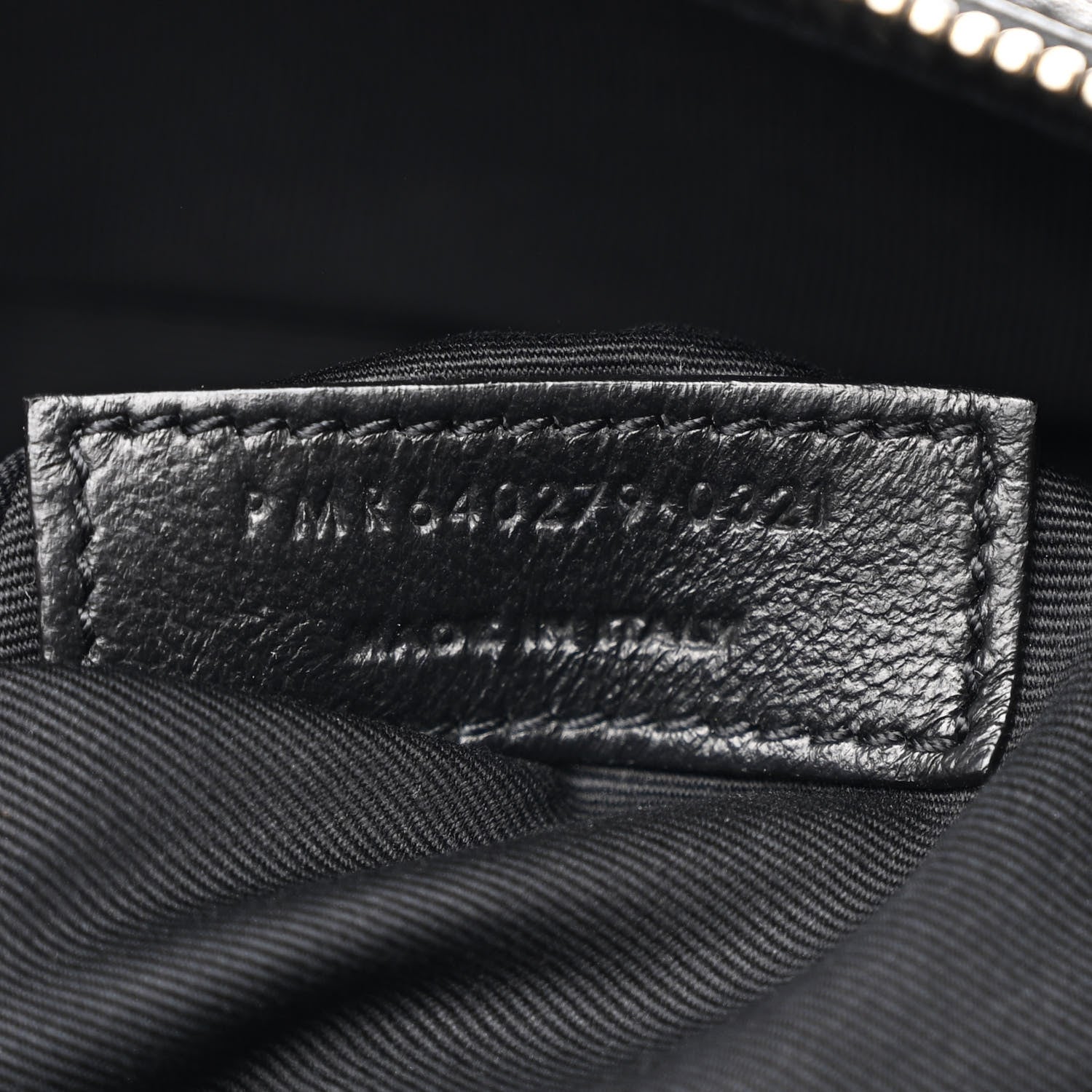 Saint Laurent Lambskin Mixed Matelasse Joan Bowling Bag Black 7 of 12