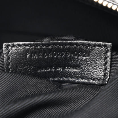 Saint Laurent Lambskin Mixed Matelasse Joan Bowling Bag Black 7 of 12