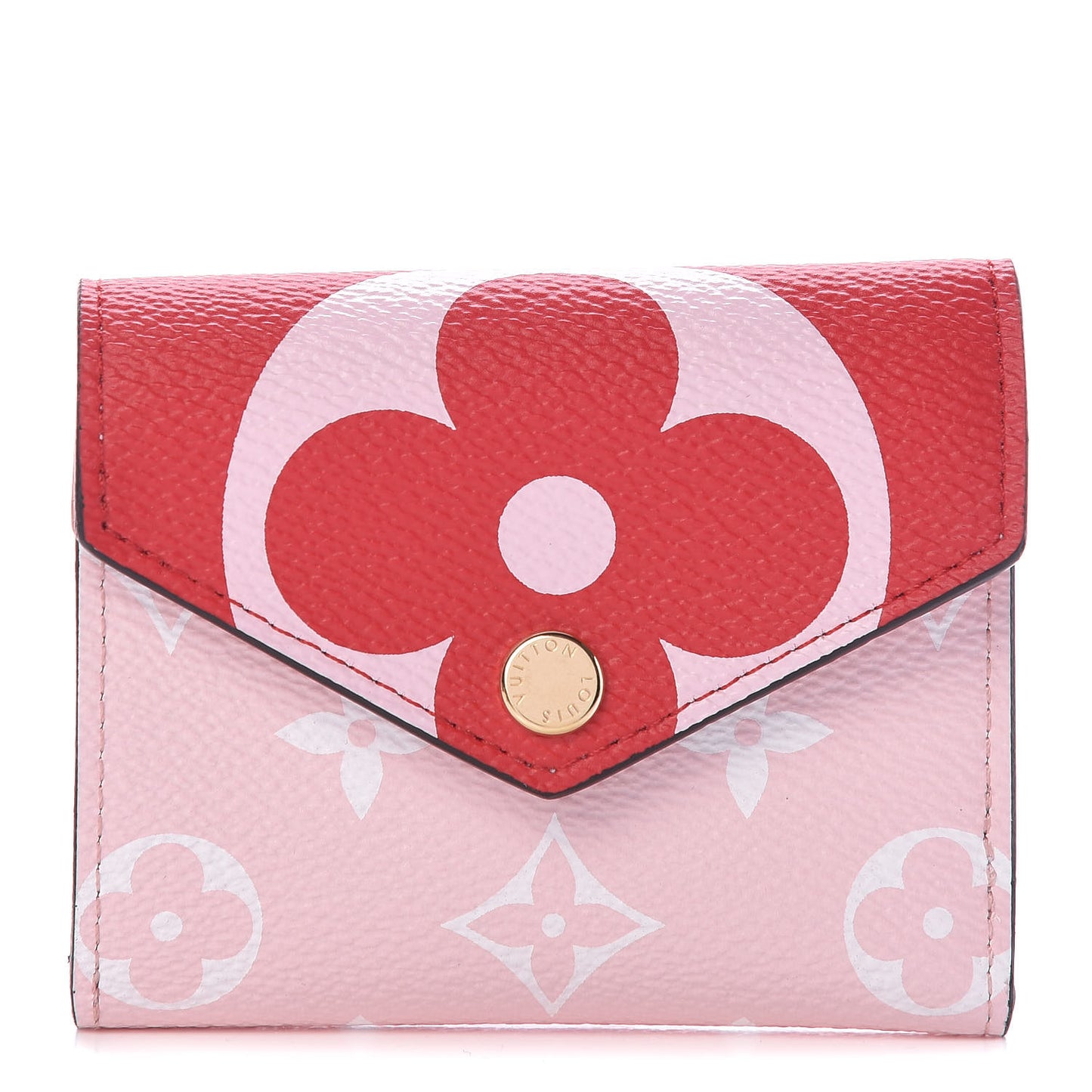 Monogram Giant Zoe Wallet Rouge Rose