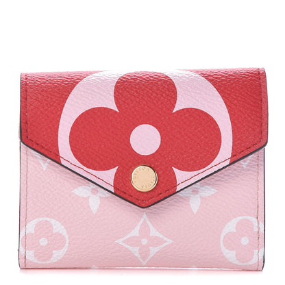 Louis Vuitton Monogram Giant Zoe Wallet Rouge Rose 1 of 7