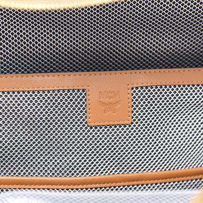 MCM Visetos Medium Stark Backpack Cognac 7 of 8